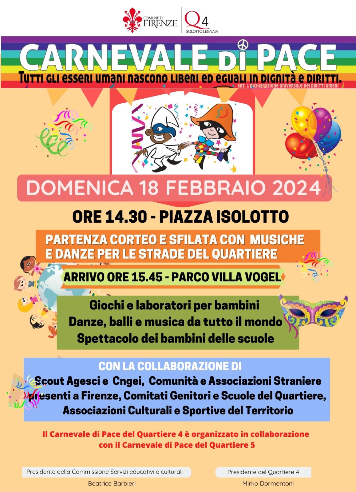 Carnevale al Quartiere 4 Carnevale al Quartiere 4