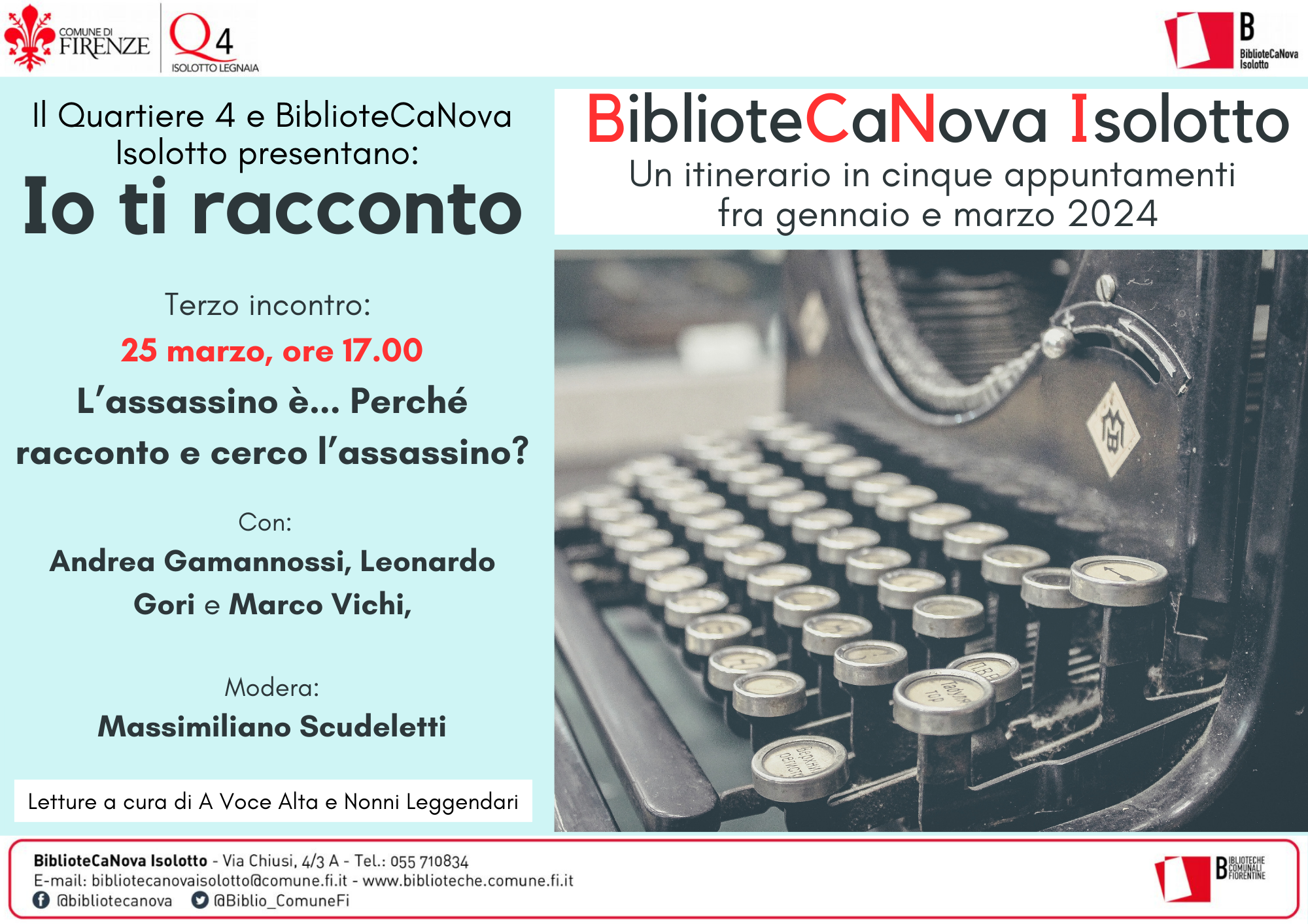 Io ti racconto al Quartiere 4 Io ti racconto al Quartiere 4