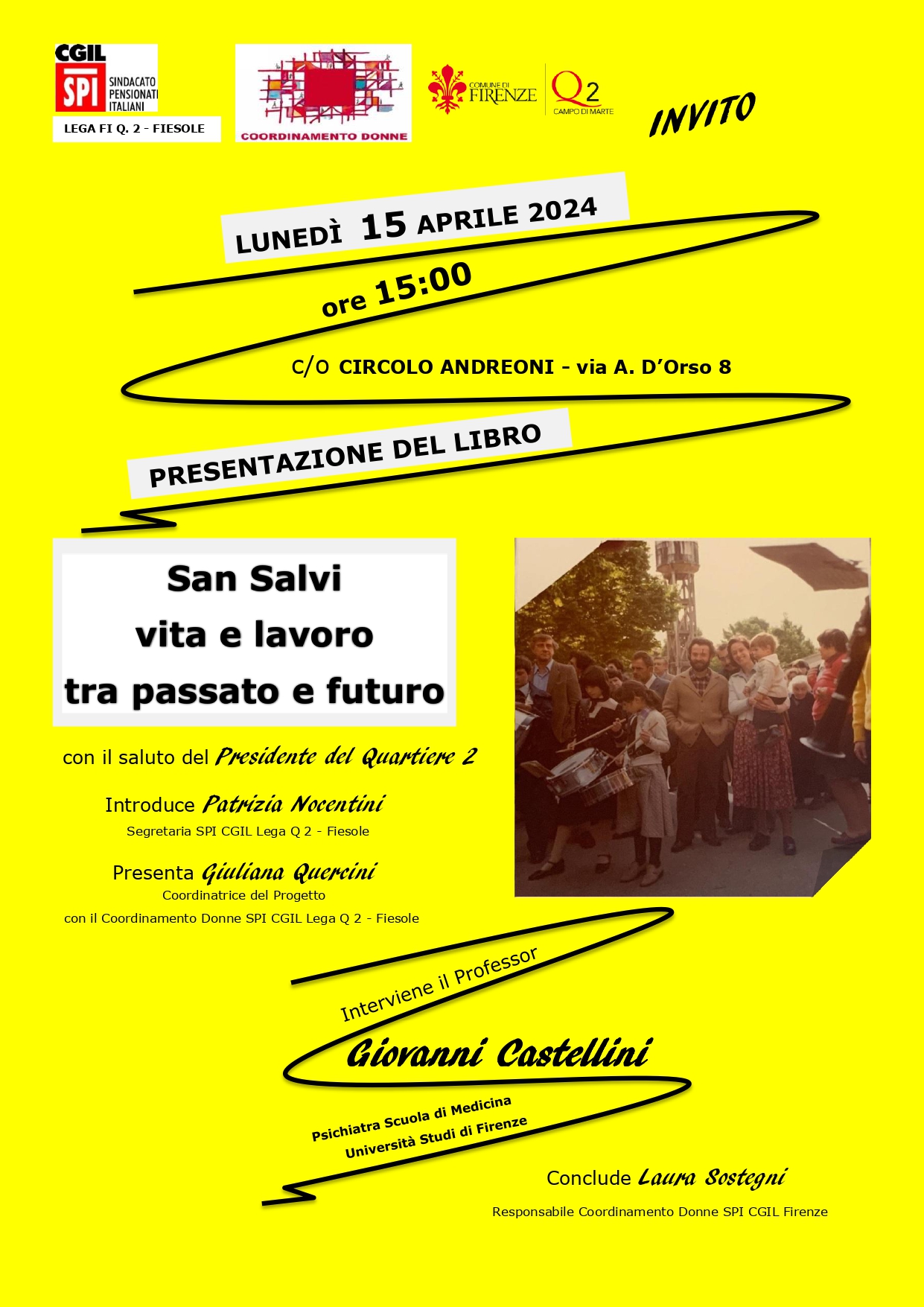 Libro su San Salvi al Quartiere 2 Libro su San Salvi al Quartiere 2