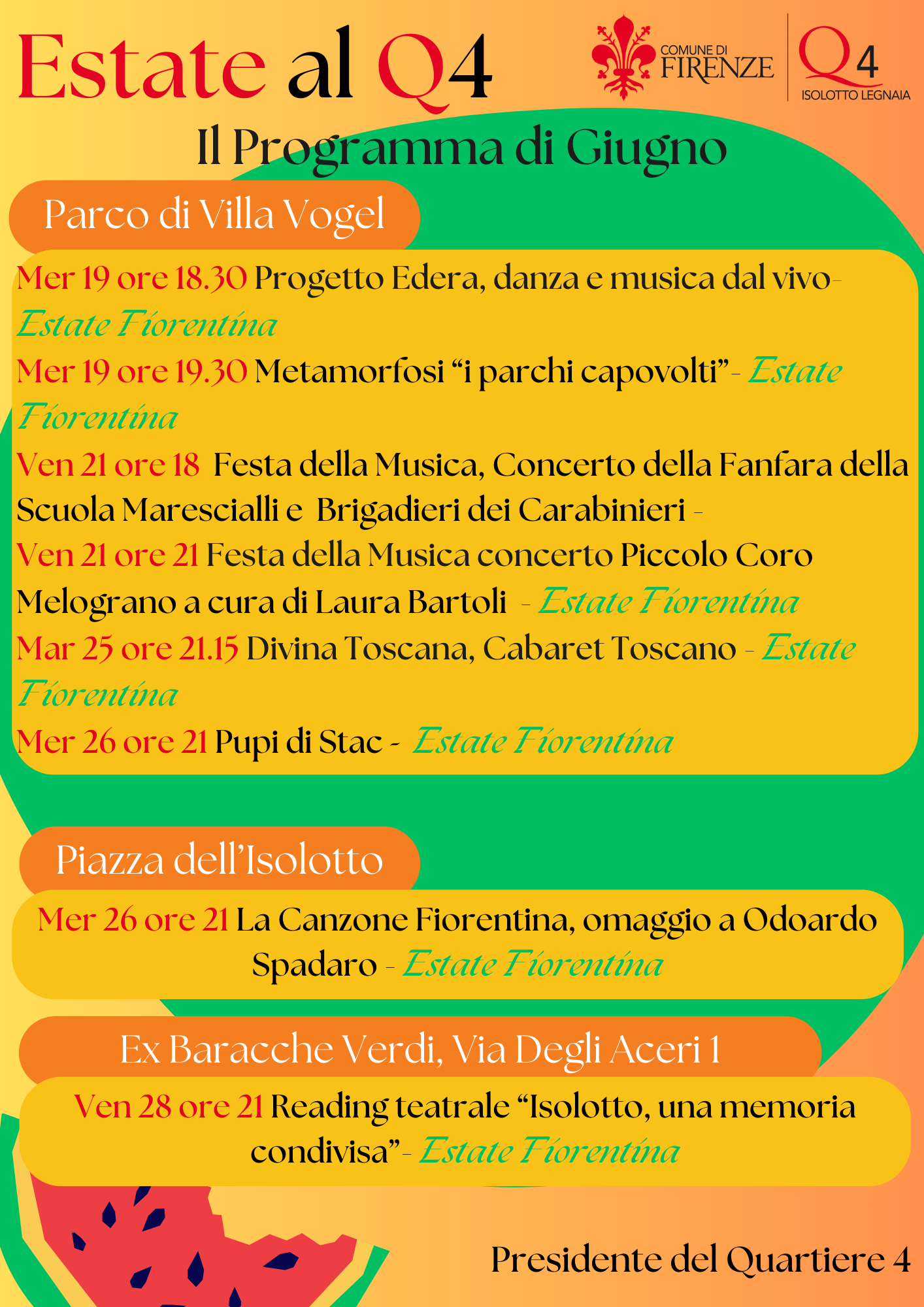 Estate al quartiere 4