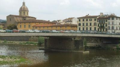 ponte vespucci chiusura per lavori messa sicurezza