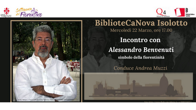 Settimana del Fiorentino: incontro con Alessandro Benvenuti