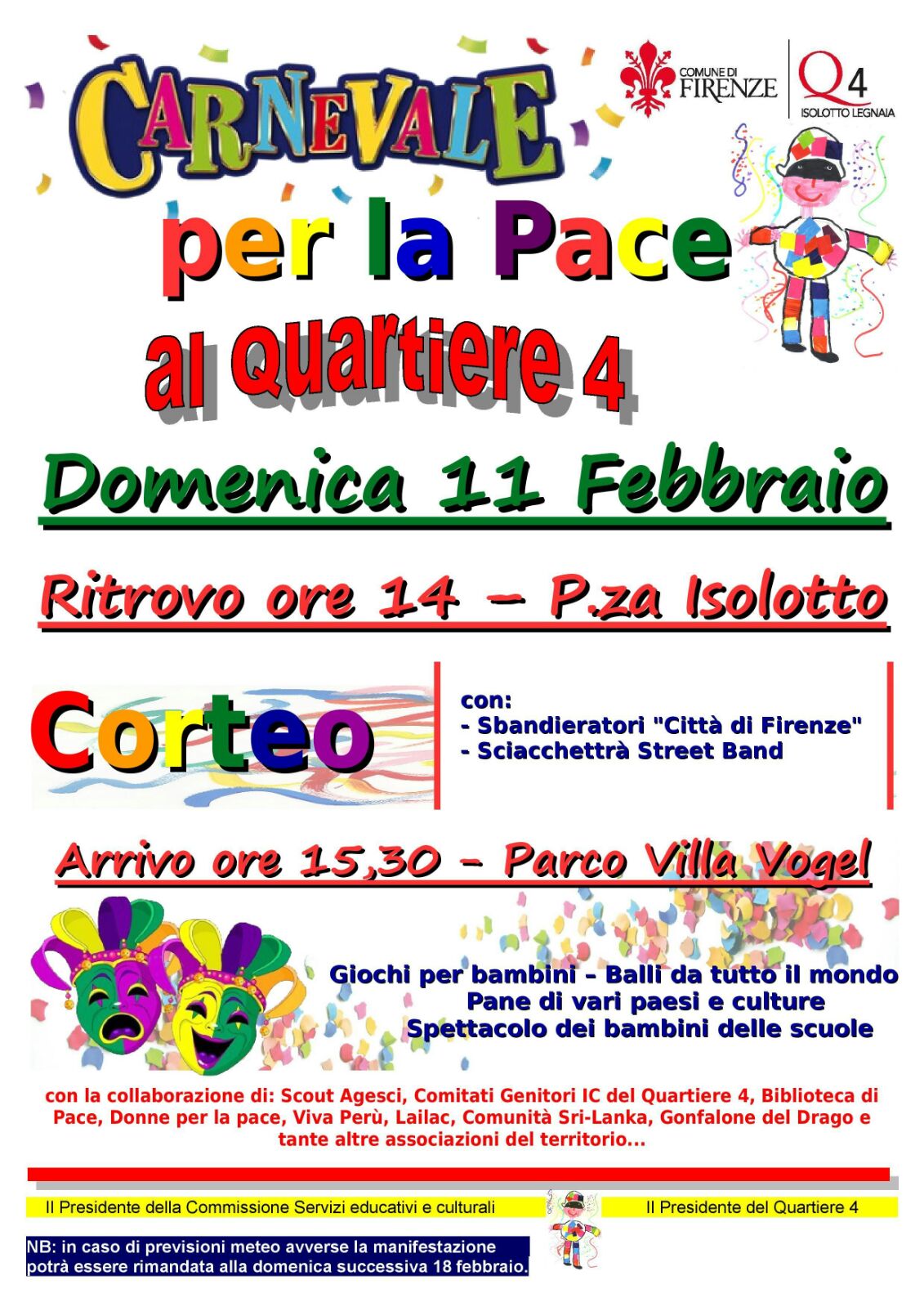 Carnevale al quartiere 4