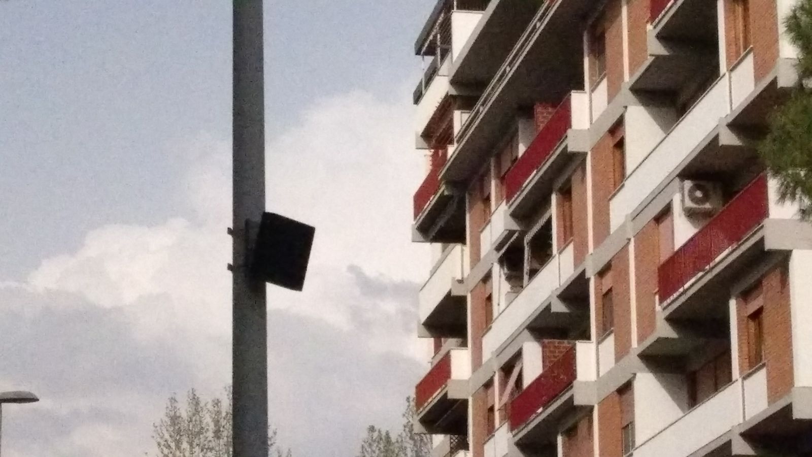 Telecamera in via Pacini