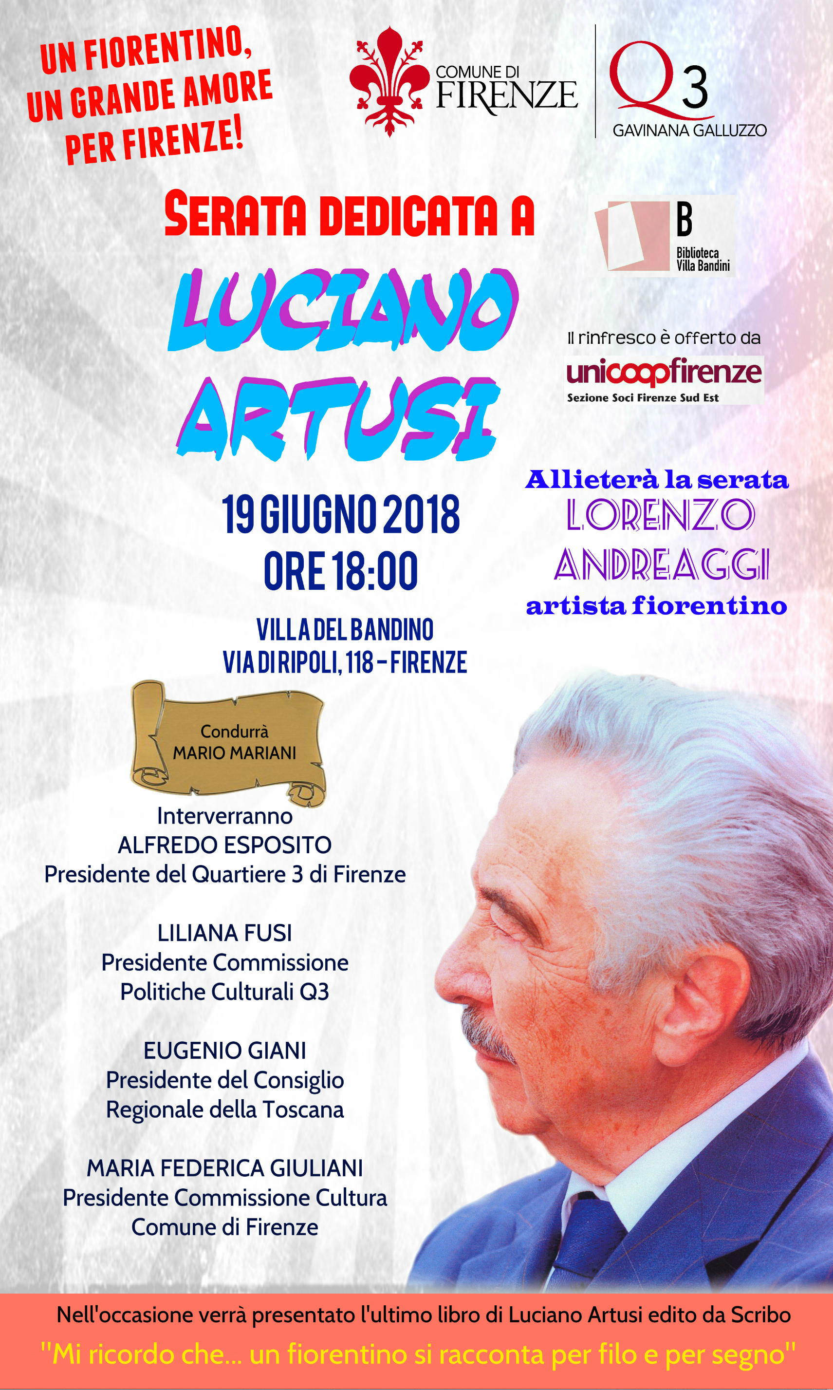 Serata per Luciano Artusi Serata per Luciano Artusi