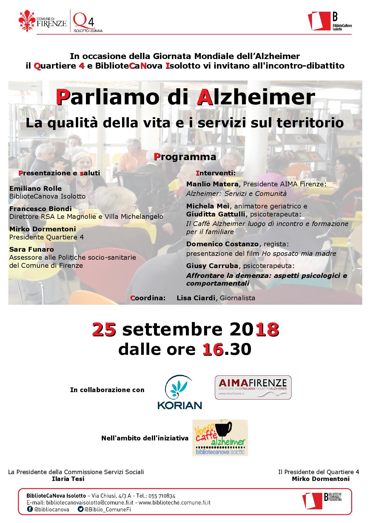 Giornata sull'Alzheimer