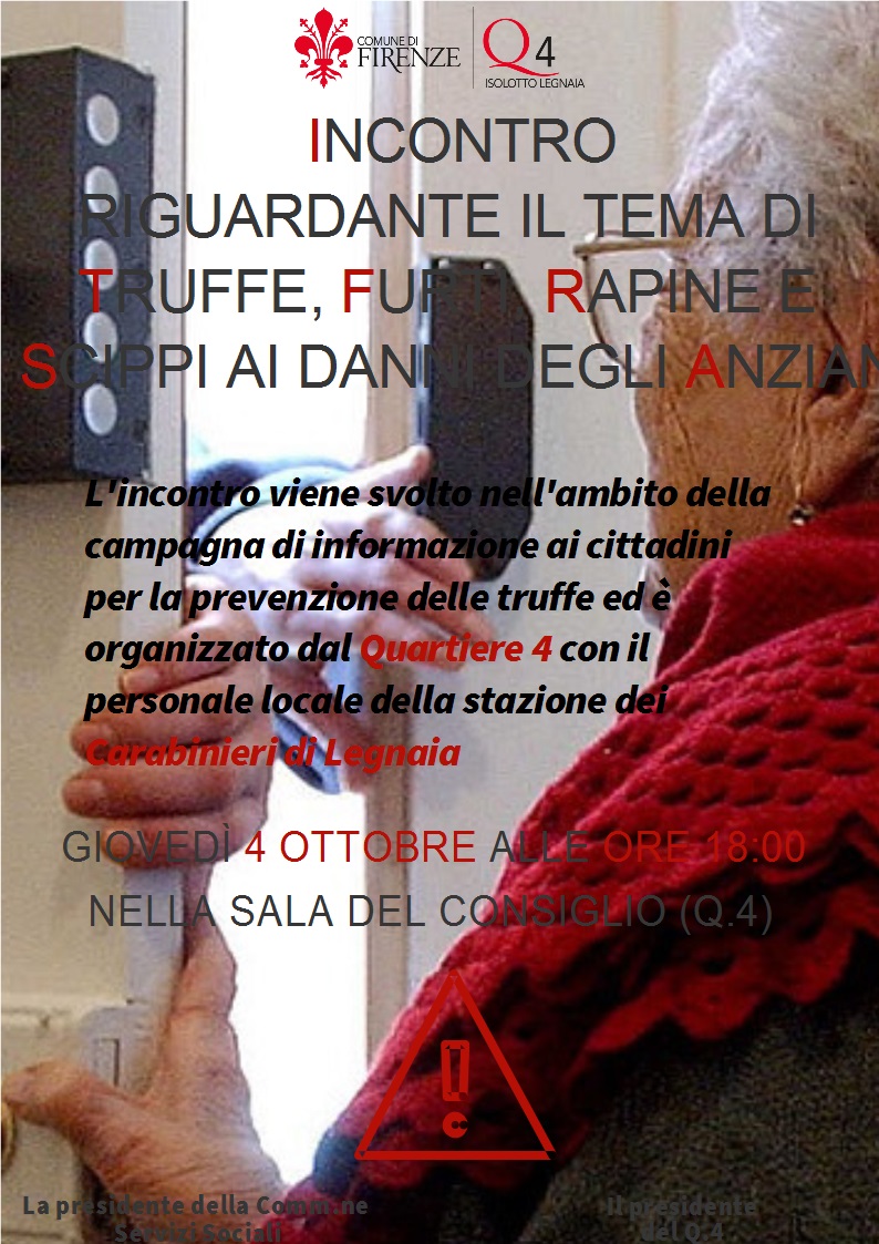 Sicurezza: focus sulla terza età