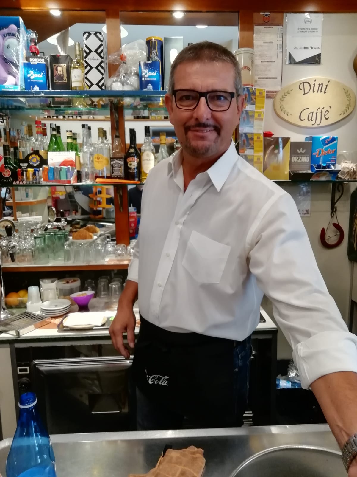 Maurizio Sguanci barista per Un giorno da artigiano
