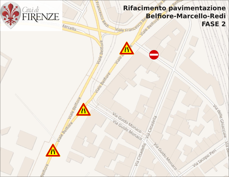 Asfaltatura viale Belfiore 2° fase