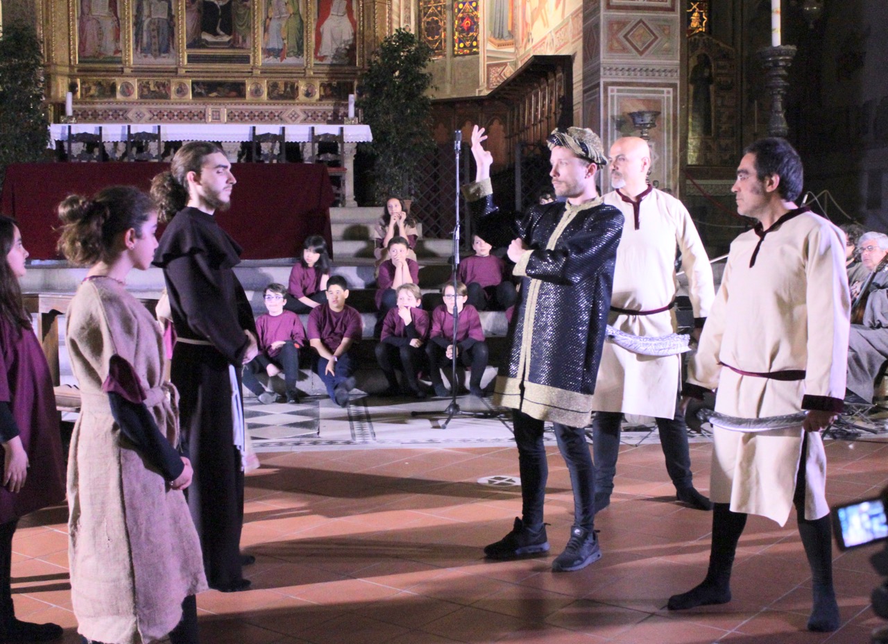 Opera teatro musicale Francesco e il sultano
