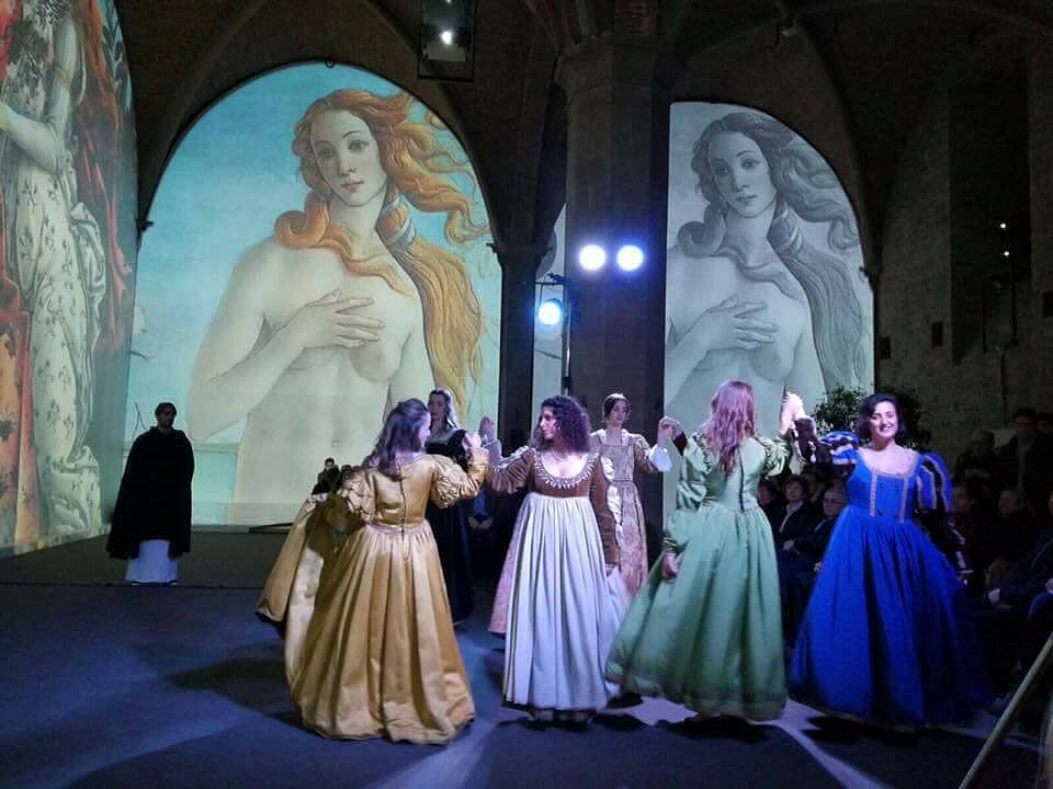 Spettacolo Accademia Teatrale di Firenze in Sala d'Arme