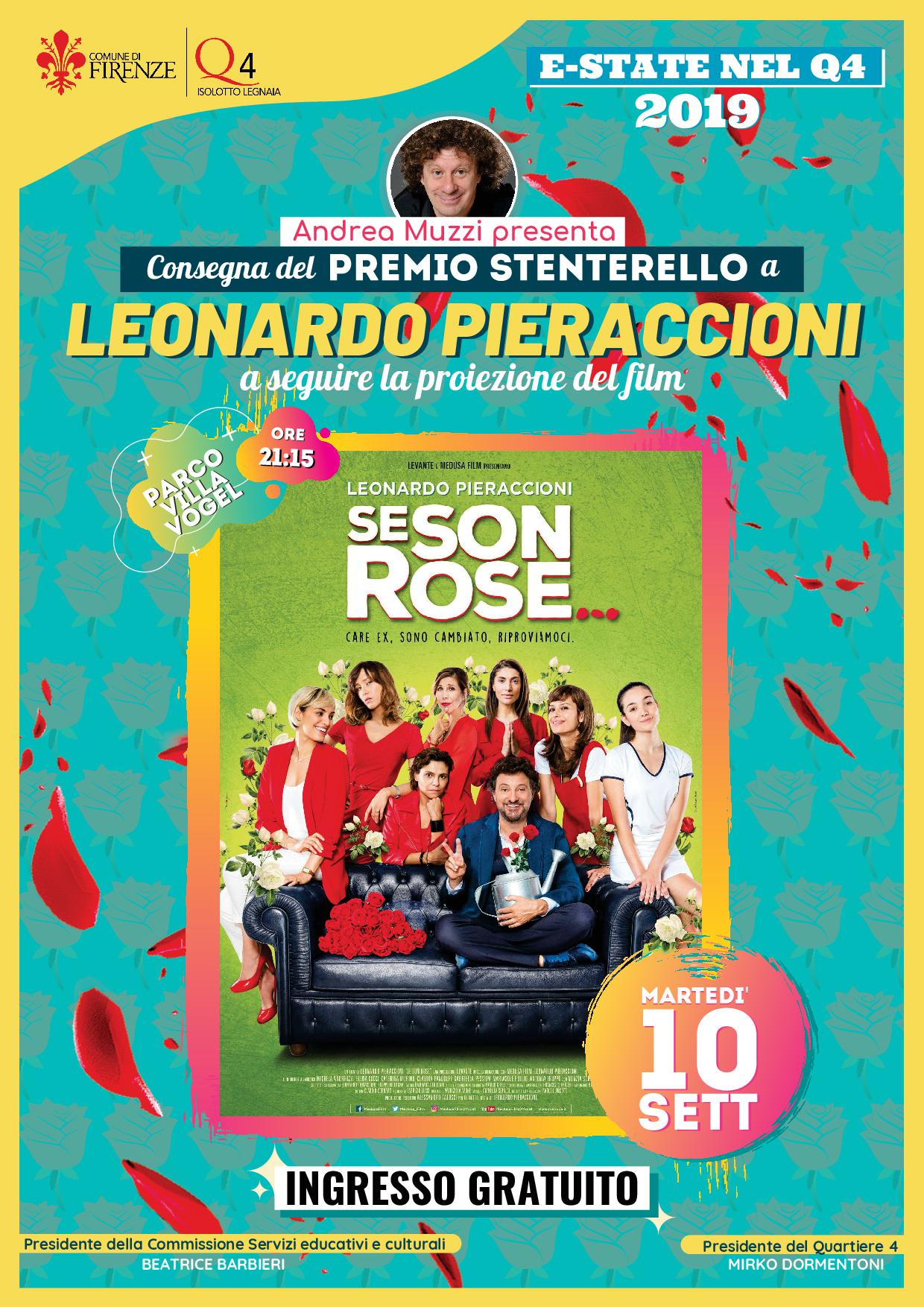 Premio Stenterello a Leonardo Pieraccioni Premio Stenterello a Leonardo Pieraccioni