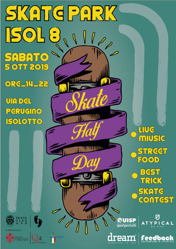 Skate board all'Isolotto Skate board all'Isolotto