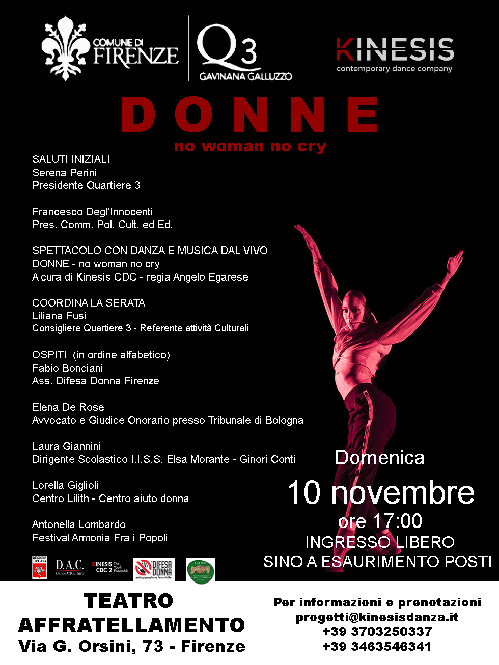 Donne. No woman, no cry Donne. No woman, no cry