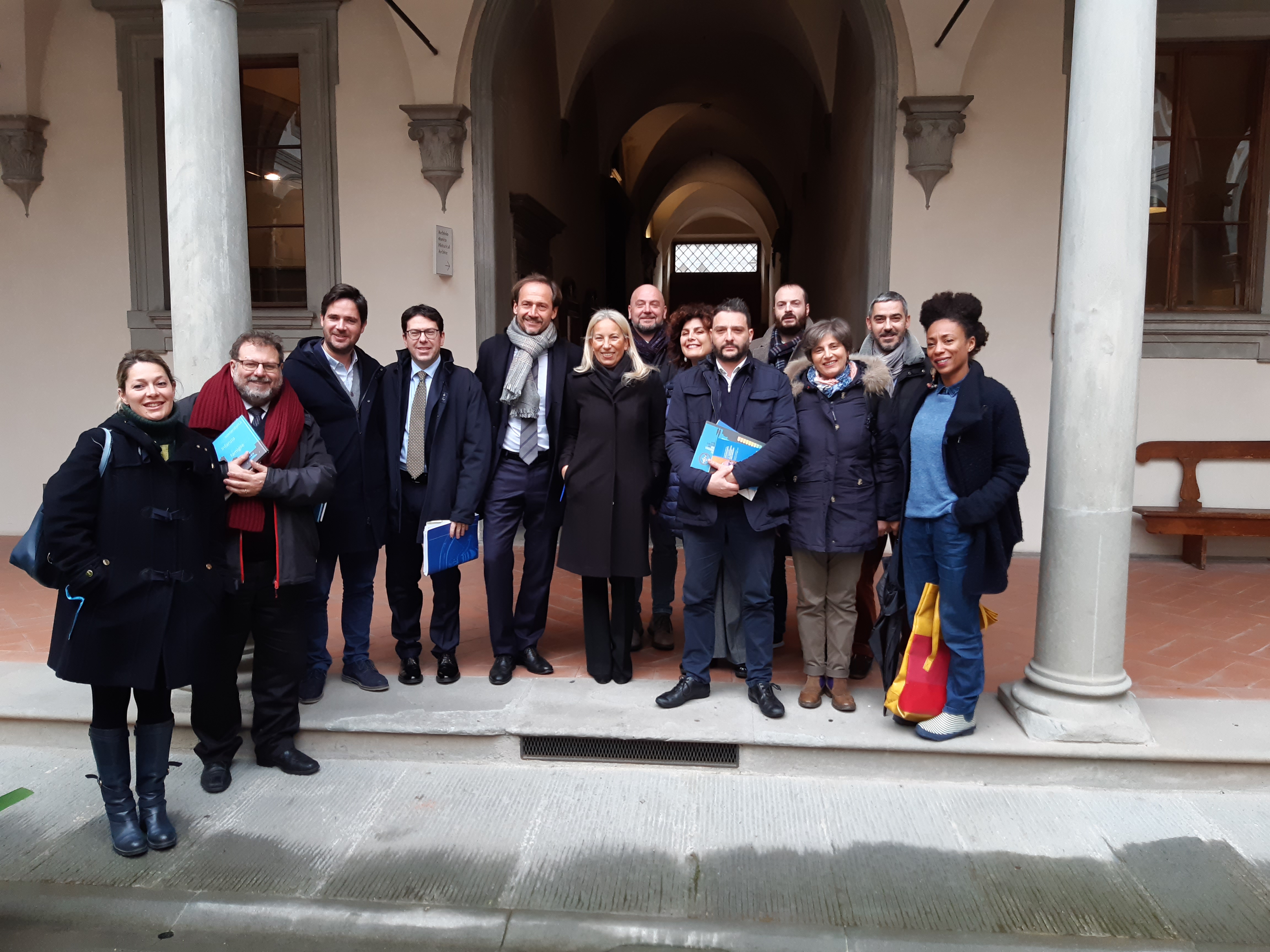 Commissione cultura all'Istituto degli Innocenti