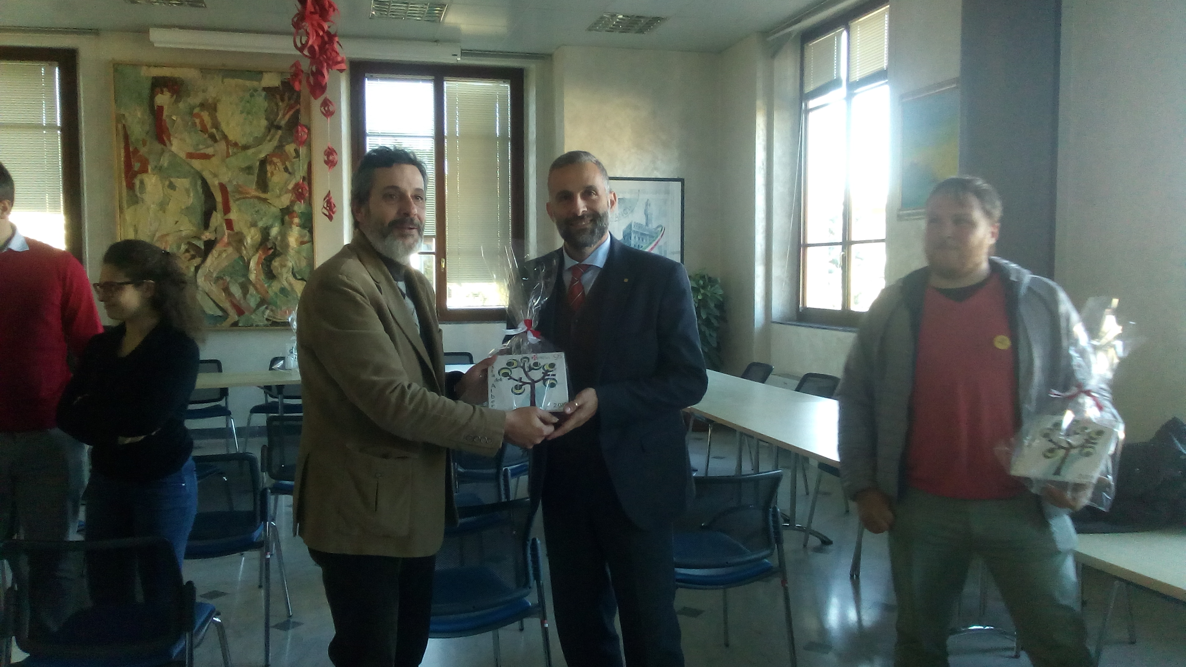 Riconoscimenti per la Festa dell'albero al quartiere 5 Riconoscimenti per la Festa dell'albero al quartiere 5