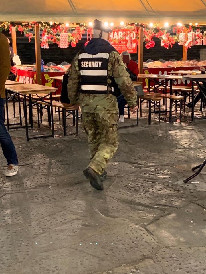 Sicurezza in piazza Santa Croce