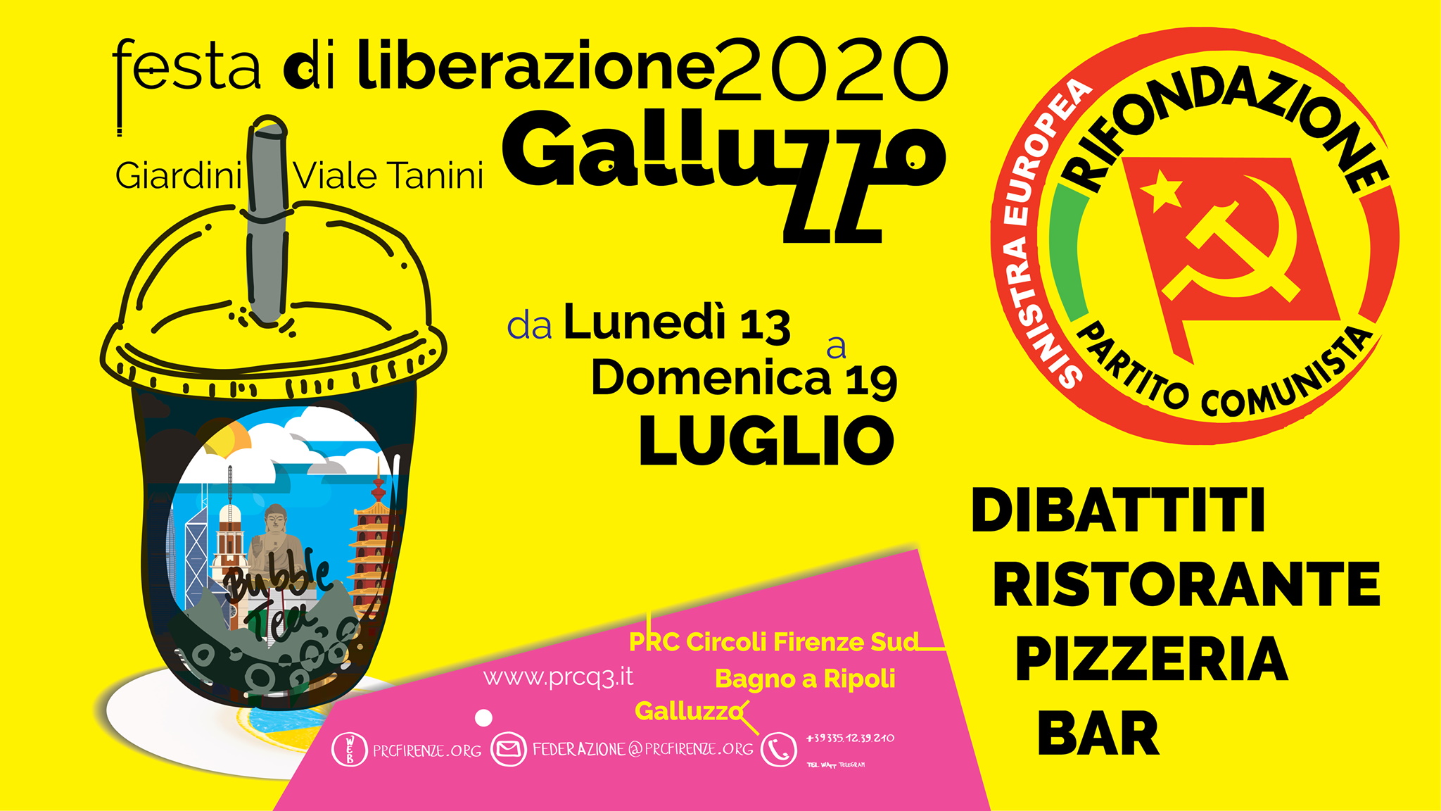 Festa Rifondazione Comunista al Galluzzo