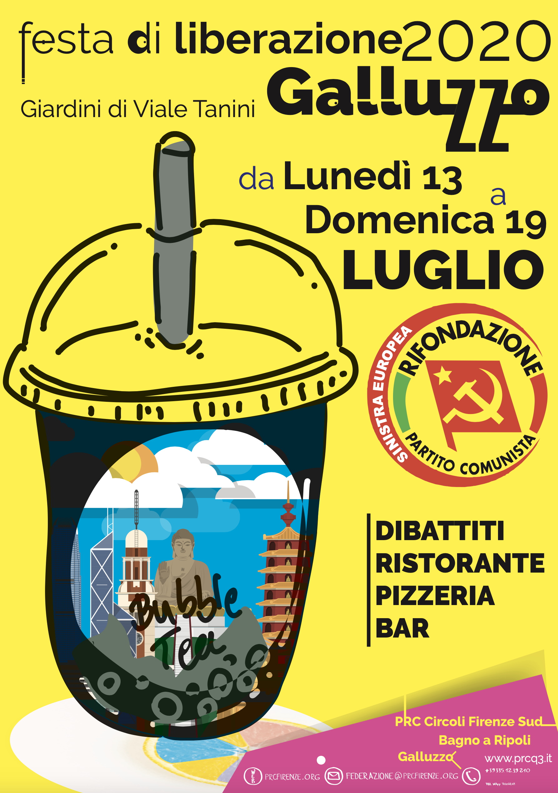 Festa Rifondazione Comunista al Galluzzo