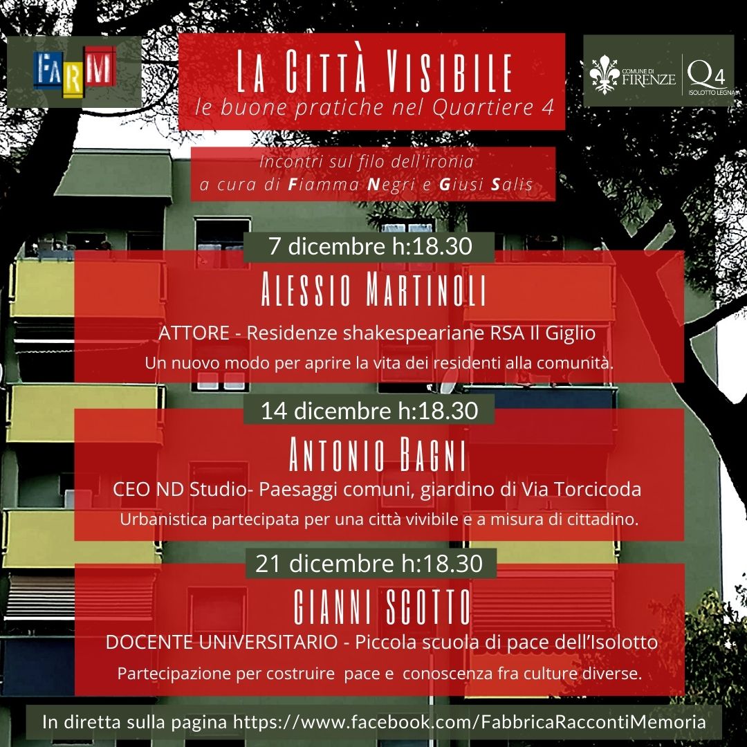 La città visibile al Q4 La città visibile al Q4