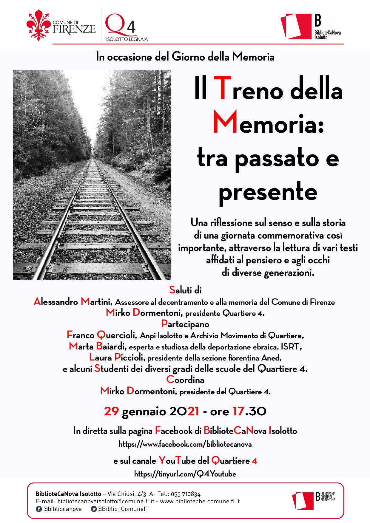 Treno della memoria Q4 Treno della memoria Q4