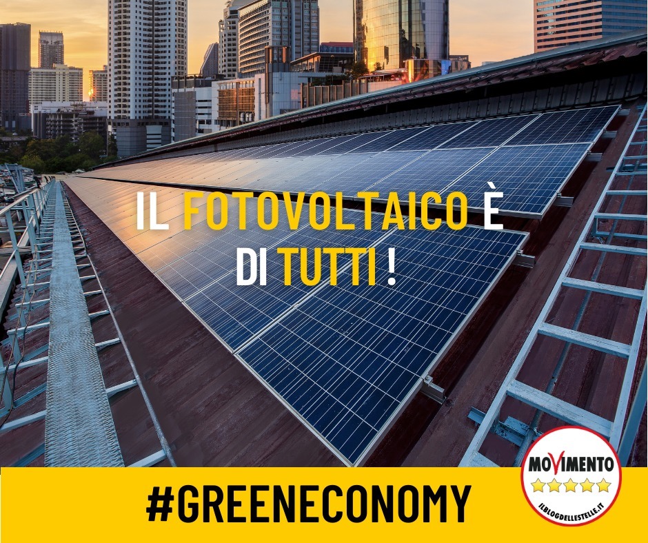 Fotovoltaico M5S Fotovoltaico M5S
