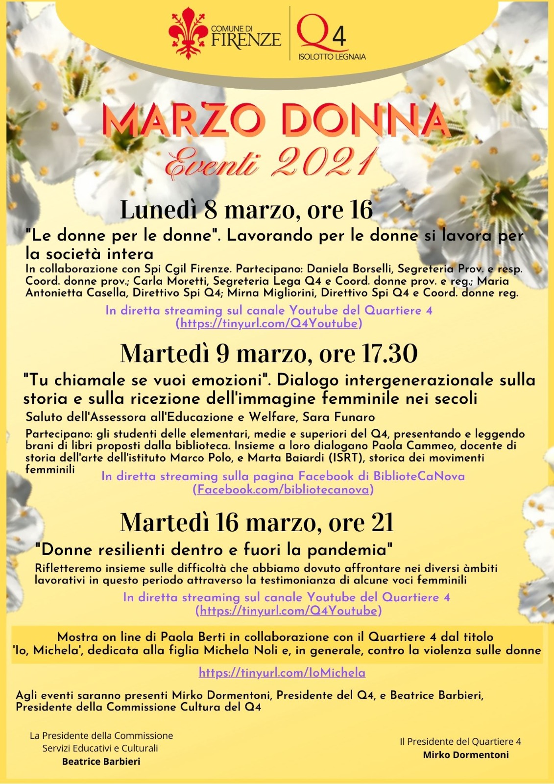 Marzo Donna al Q4 Marzo Donna al Q4