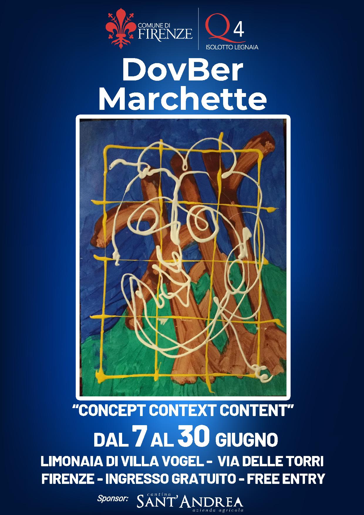 Mostra DovBer Marchette alla Limonaia di Villa Strozzi Mostra DovBer Marchette alla Limonaia di Villa Strozzi