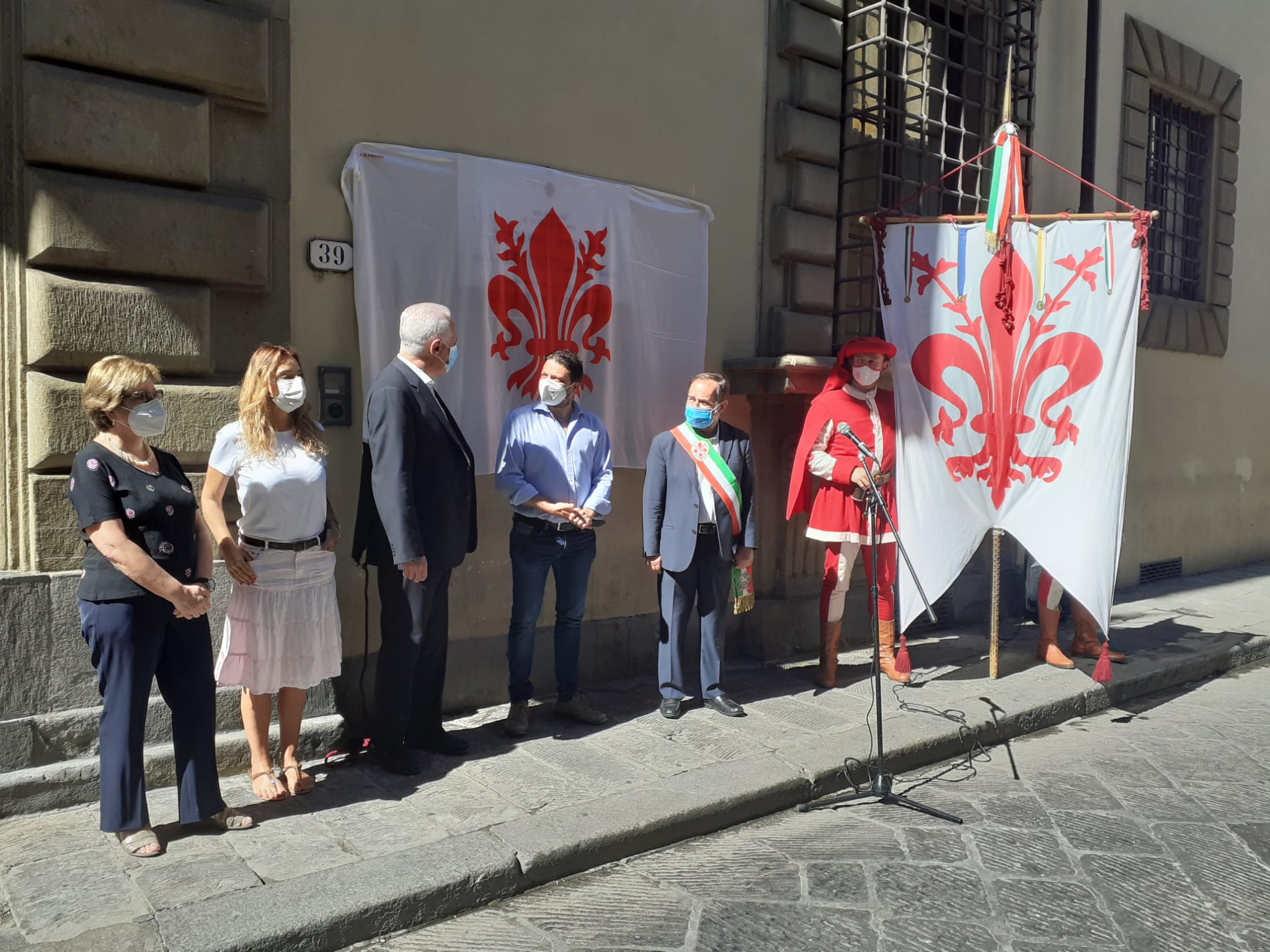 Inaugurata la targa che ricorda Odoardo Spadaro