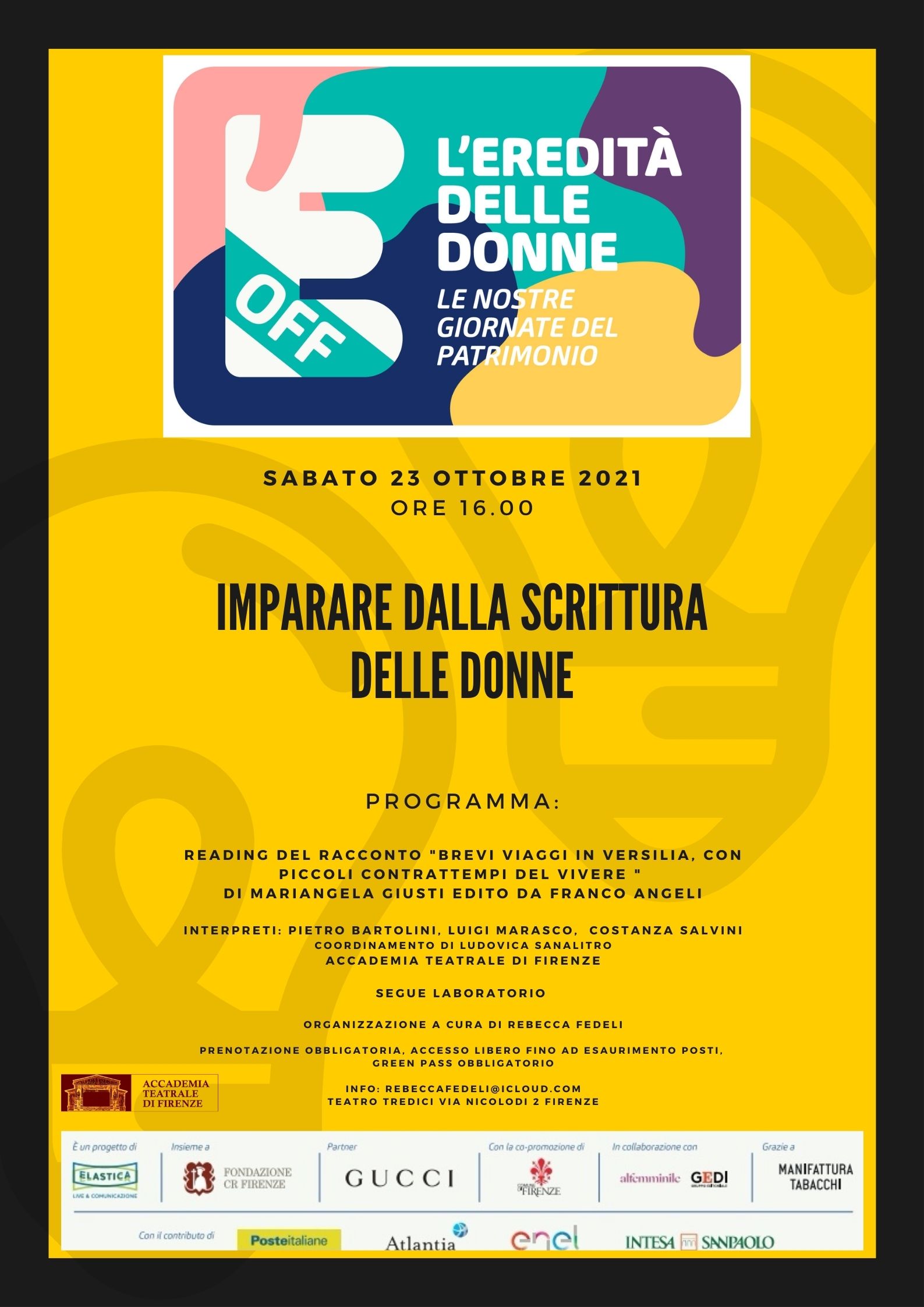 Imparare dalla scrittura delle donne Imparare dalla scrittura delle donne