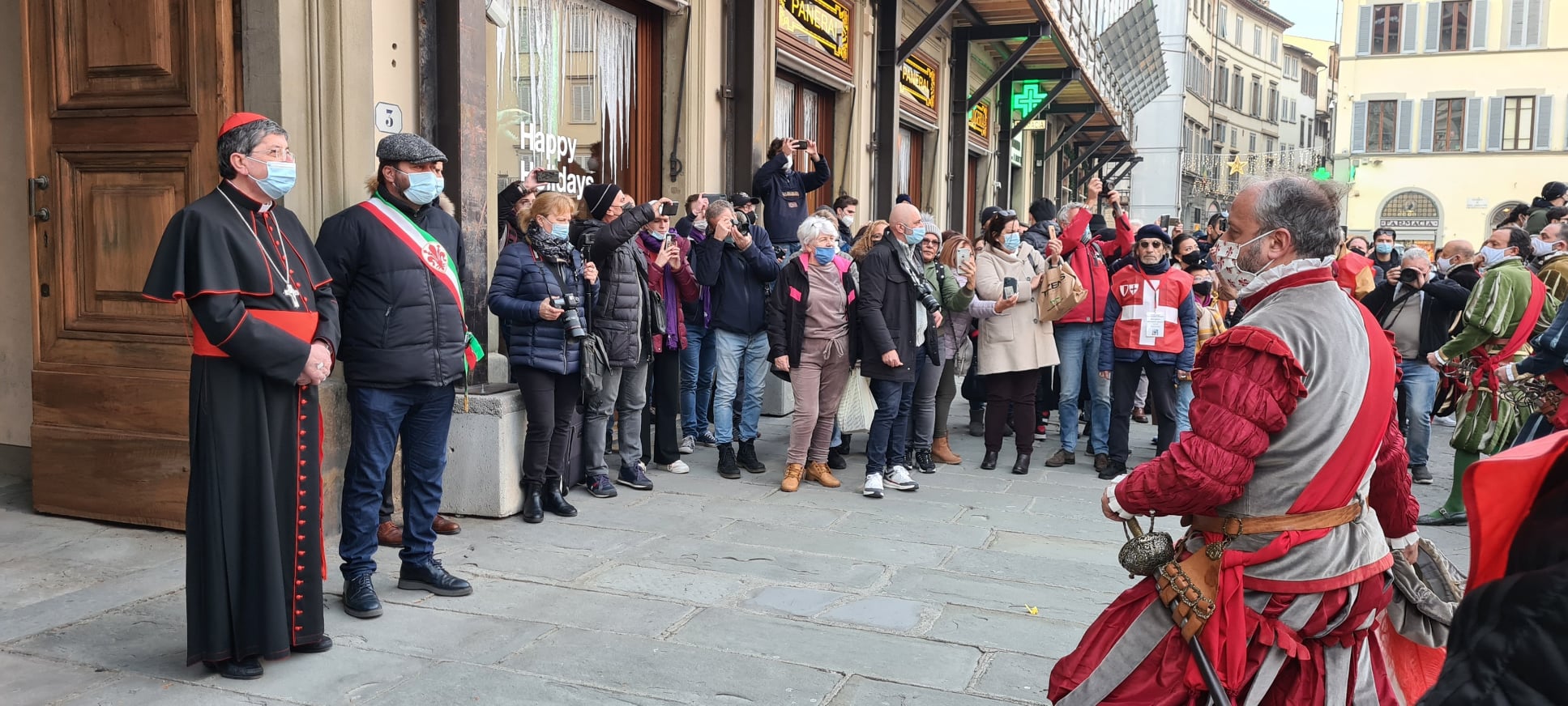 La Festa degli Omaggi del Calcio Storico Fiorentino e del Corteo della Repubblica Fiorentina