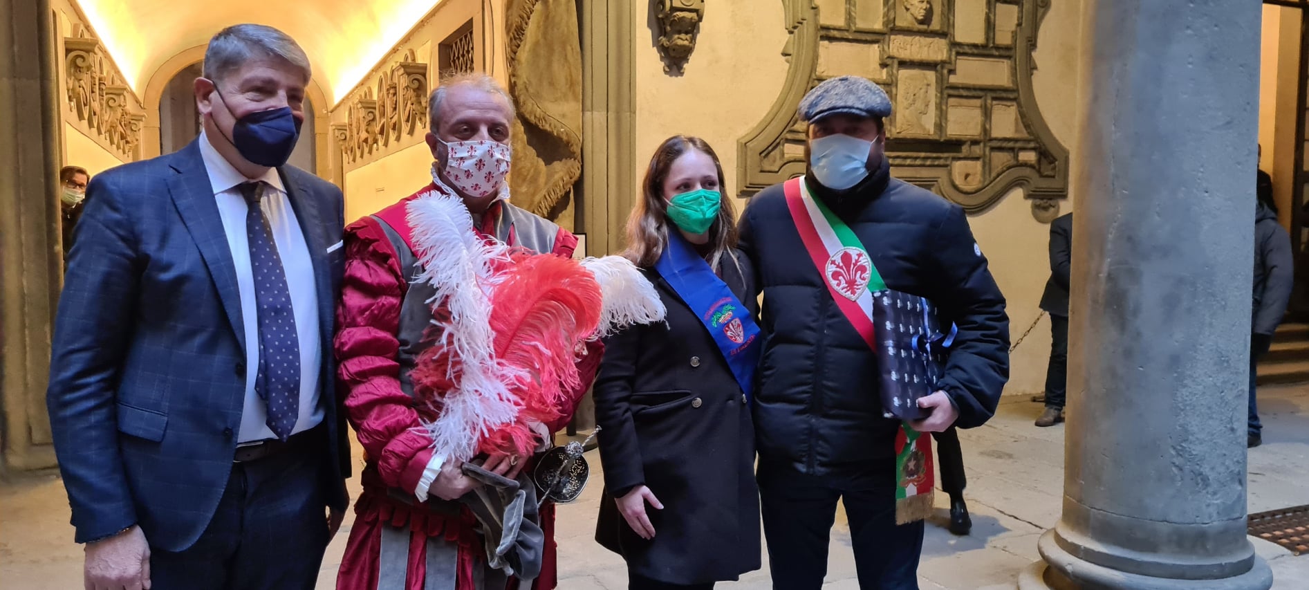 La Festa degli Omaggi del Calcio Storico Fiorentino e del Corteo della Repubblica Fiorentina