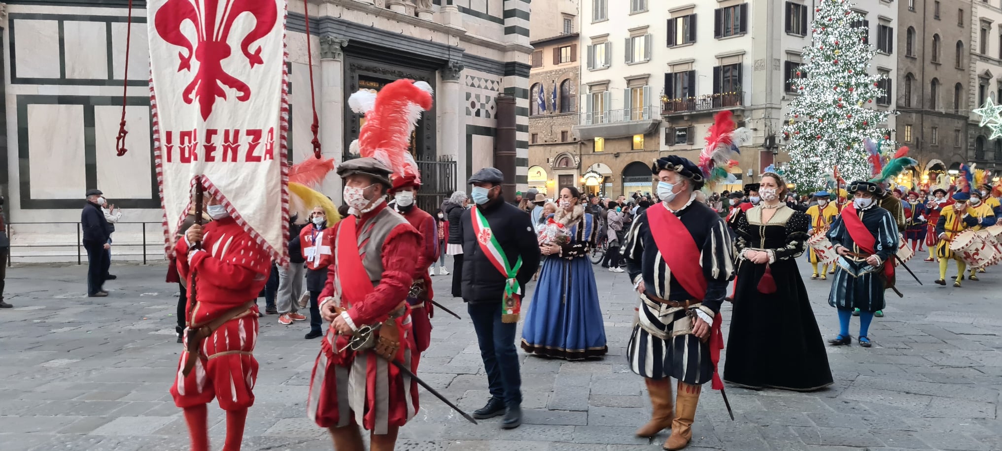 La Festa degli Omaggi del Calcio Storico Fiorentino e del Corteo della Repubblica Fiorentina