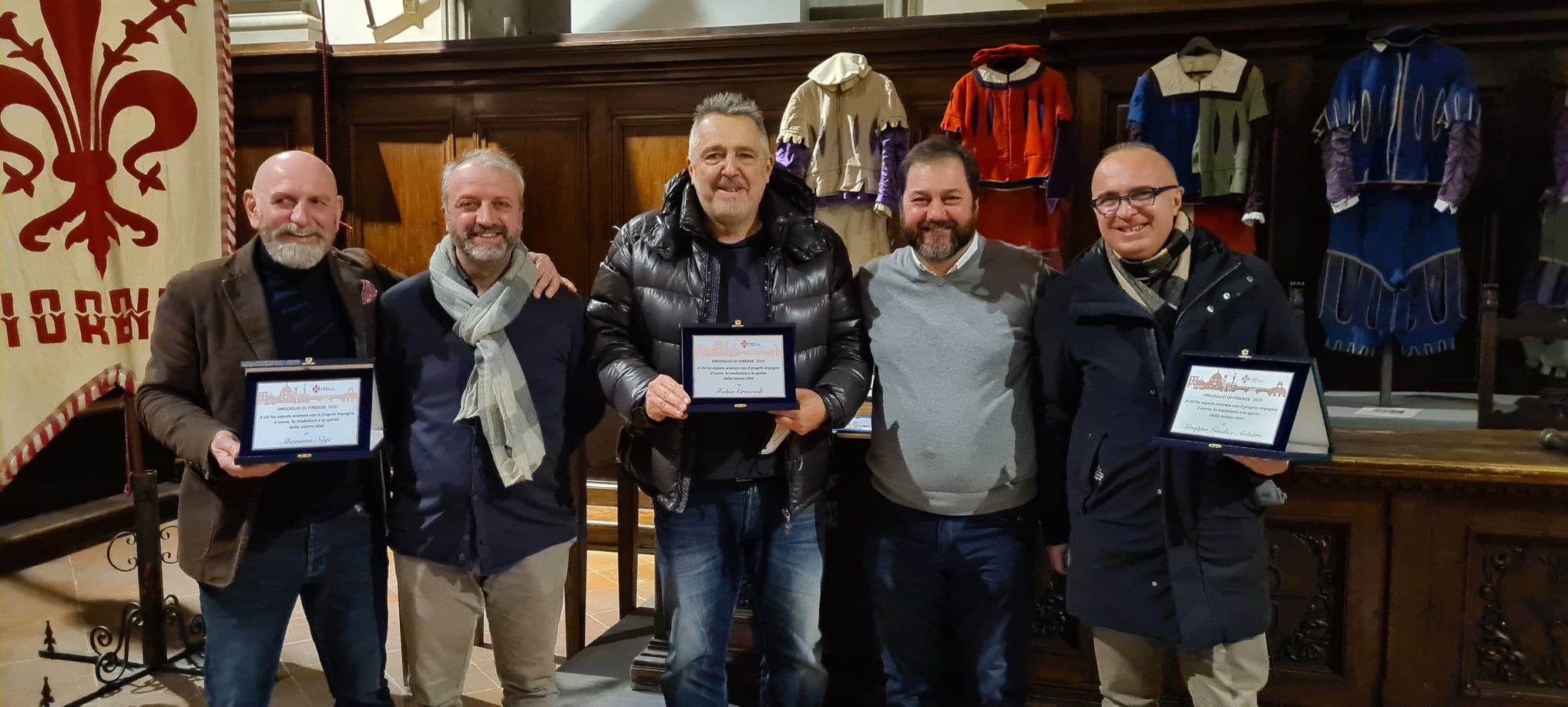 La Festa degli Omaggi del Calcio Storico Fiorentino e del Corteo della Repubblica Fiorentina