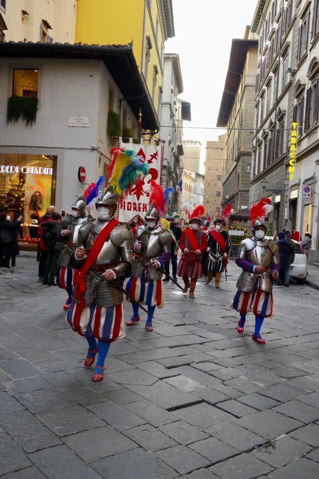 La Festa degli Omaggi del Calcio Storico Fiorentino e del Corteo della Repubblica Fiorentina