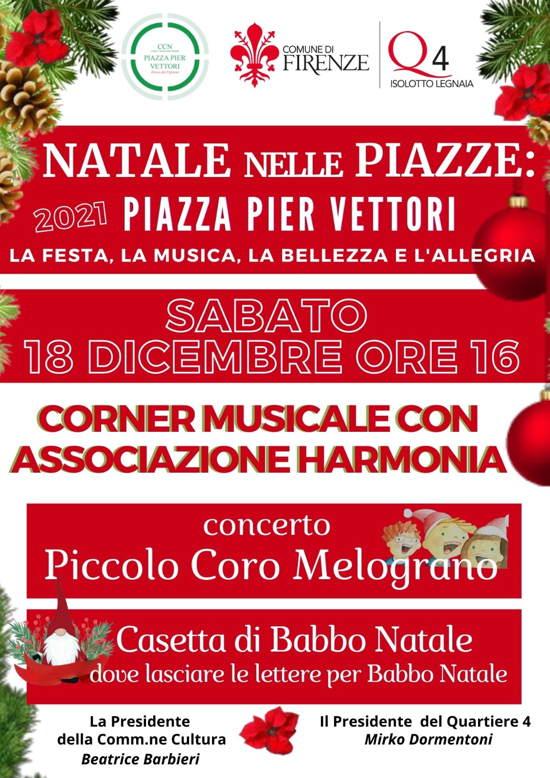 Natale a tutta musica al Quartiere 4 Natale a tutta musica al Quartiere 4