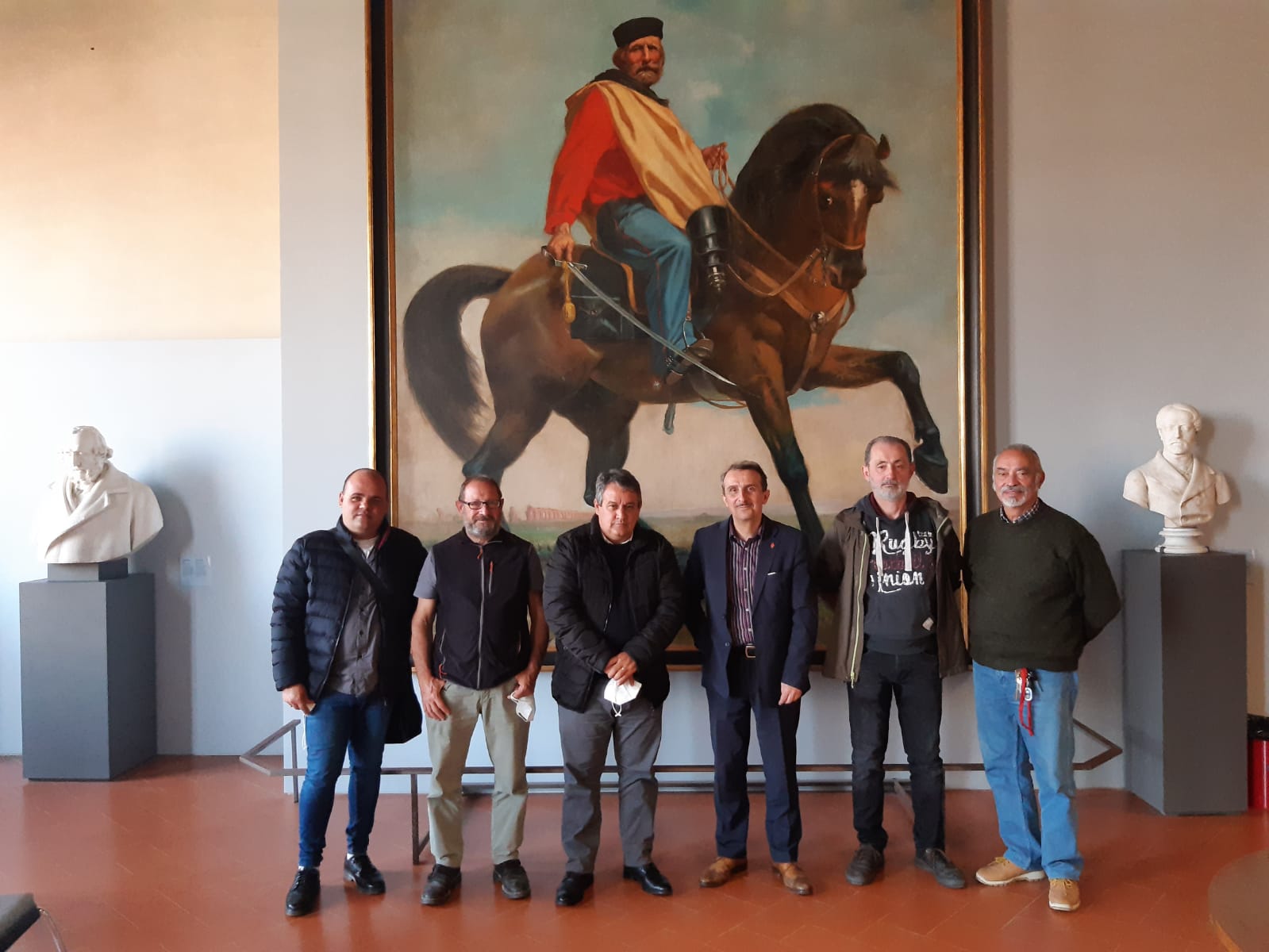 Delegazione cubana ricevuta dal presidente Luca Milani Delegazione cubana ricevuta dal presidente Luca Milani