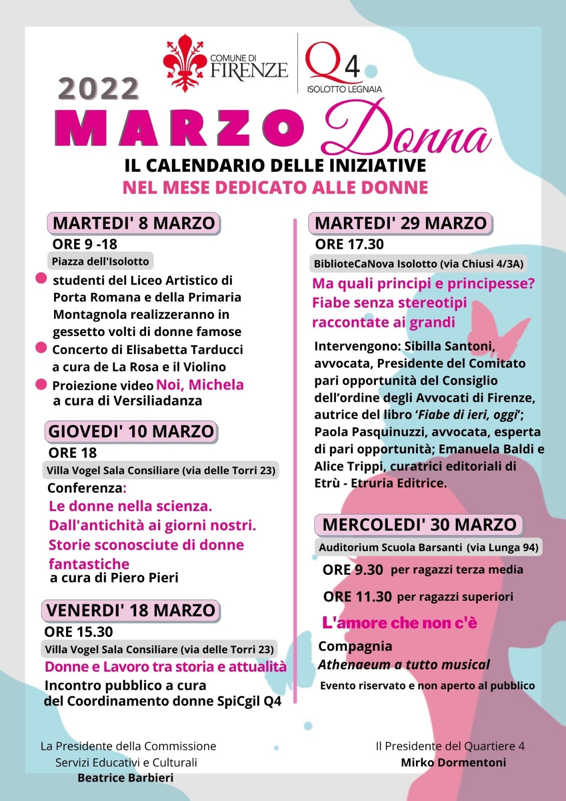 Marzo Donna al Q4 Marzo Donna al Q4