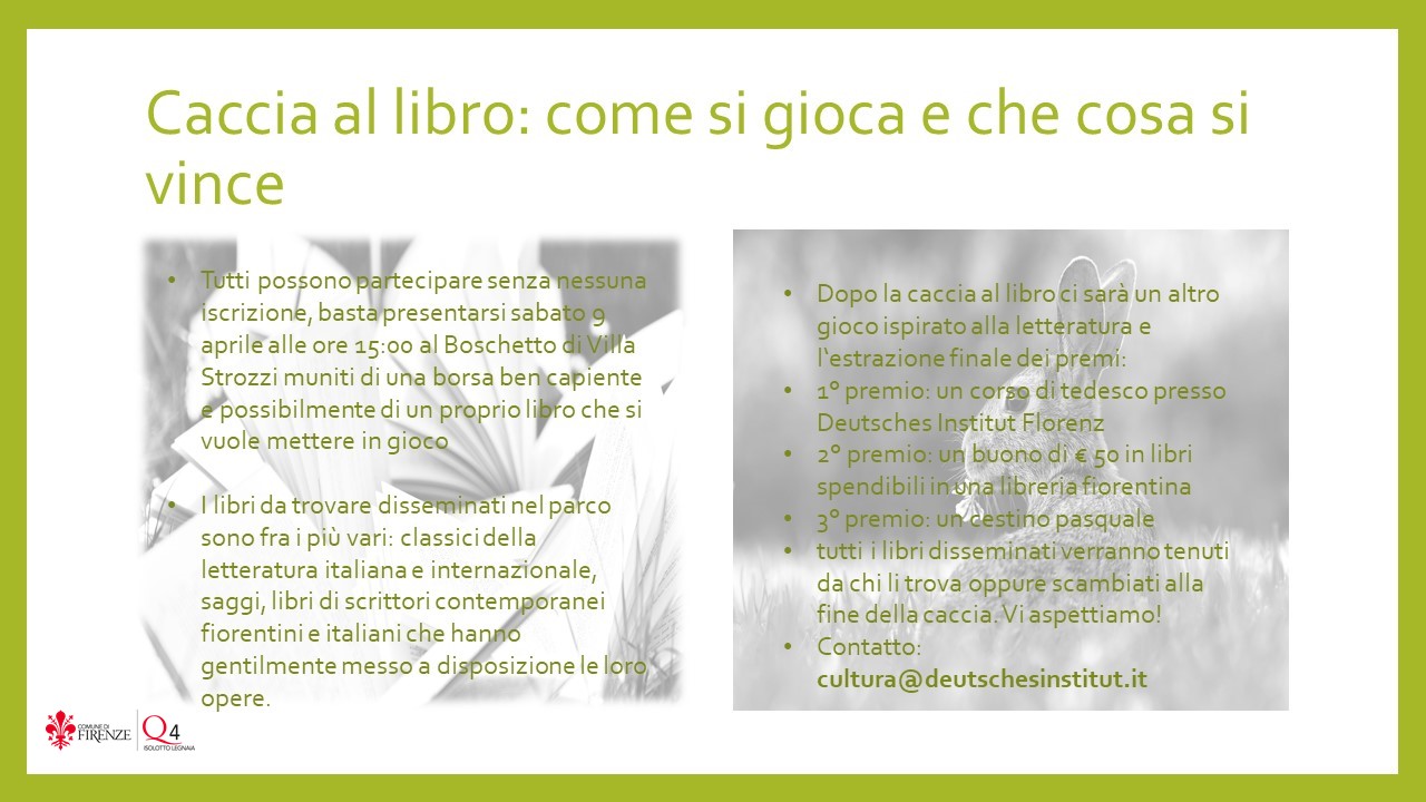 Caccia al libro al Quartiere 4