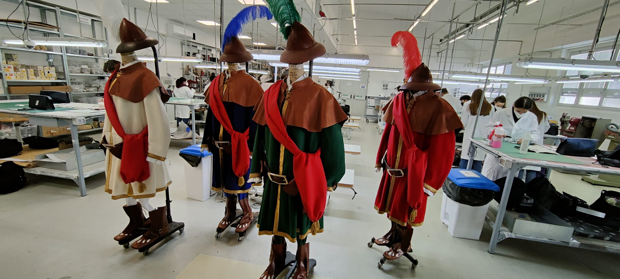 Costumi Vigili del Fuoco del 1400