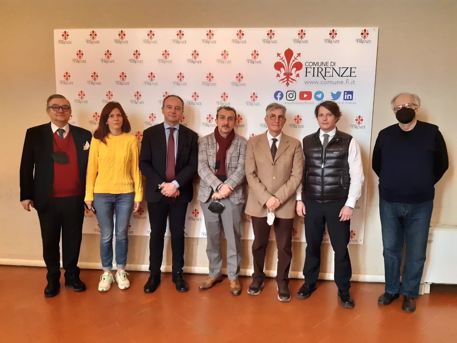 Il presidente del Consiglio comunale Luca Milani con il Console della Lituania, il presidente dell'Istituto Scudi di San Martino Il presidente del Consiglio comunale Luca Milani con il Console della Lituania, il presidente dell'Istituto Scudi di San Martino