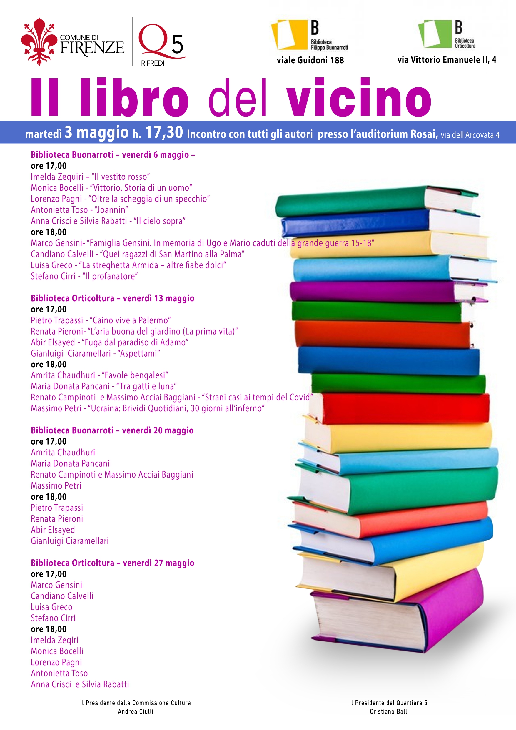 Libro del vicino 2022 al Q5 Libro del vicino 2022 al Q5