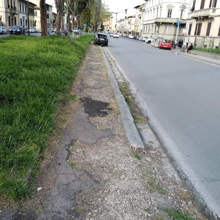 Pista ciclabile via Lungo l'Affrico