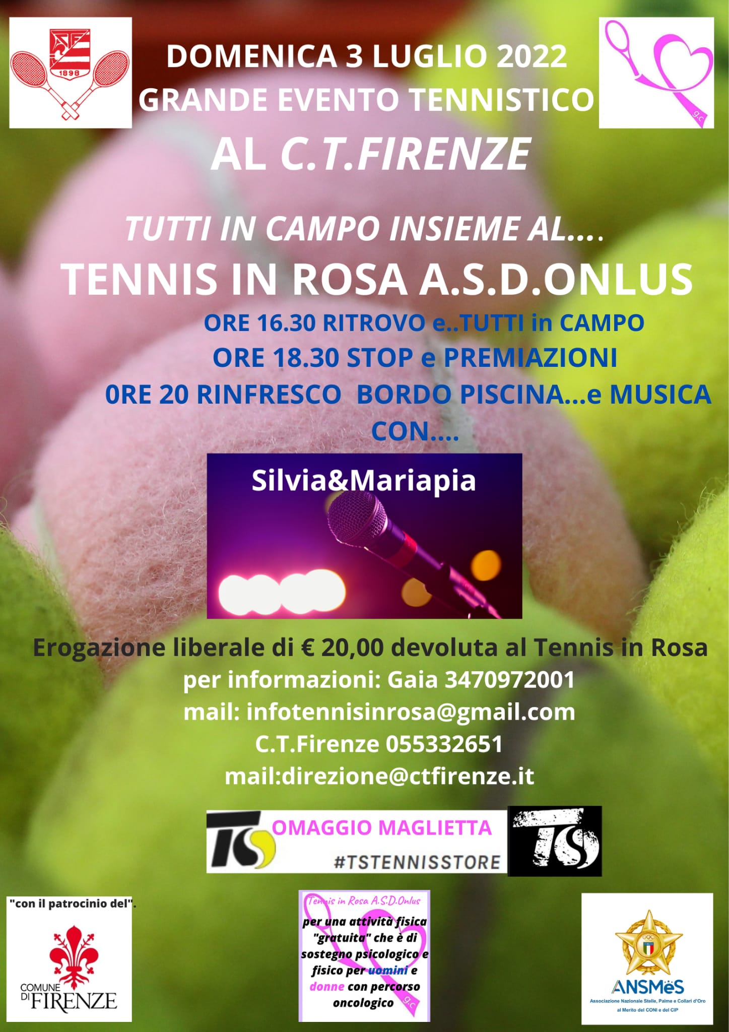 Tennis in rosa