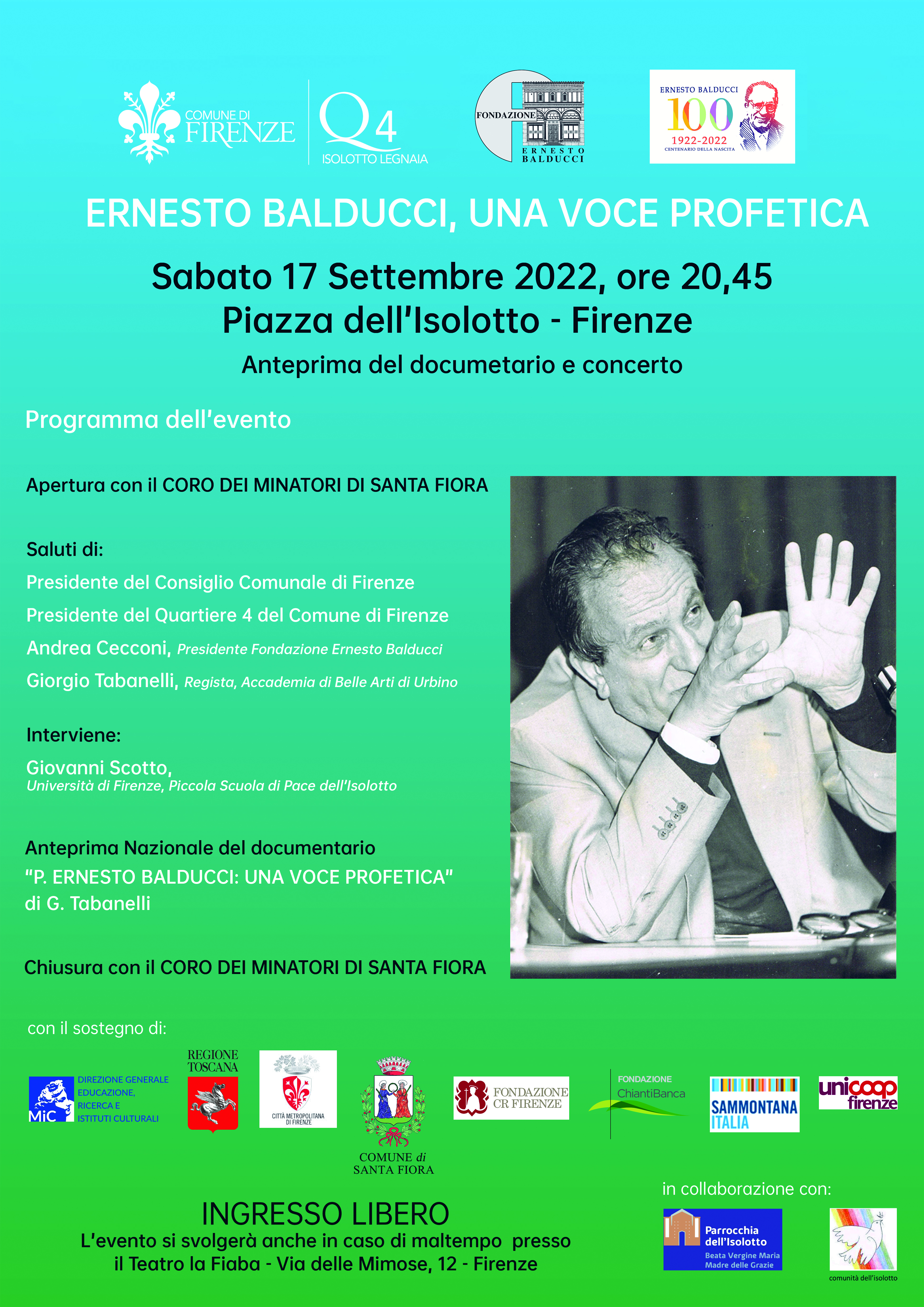 Padre Ernesto Balducci Padre Ernesto Balducci
