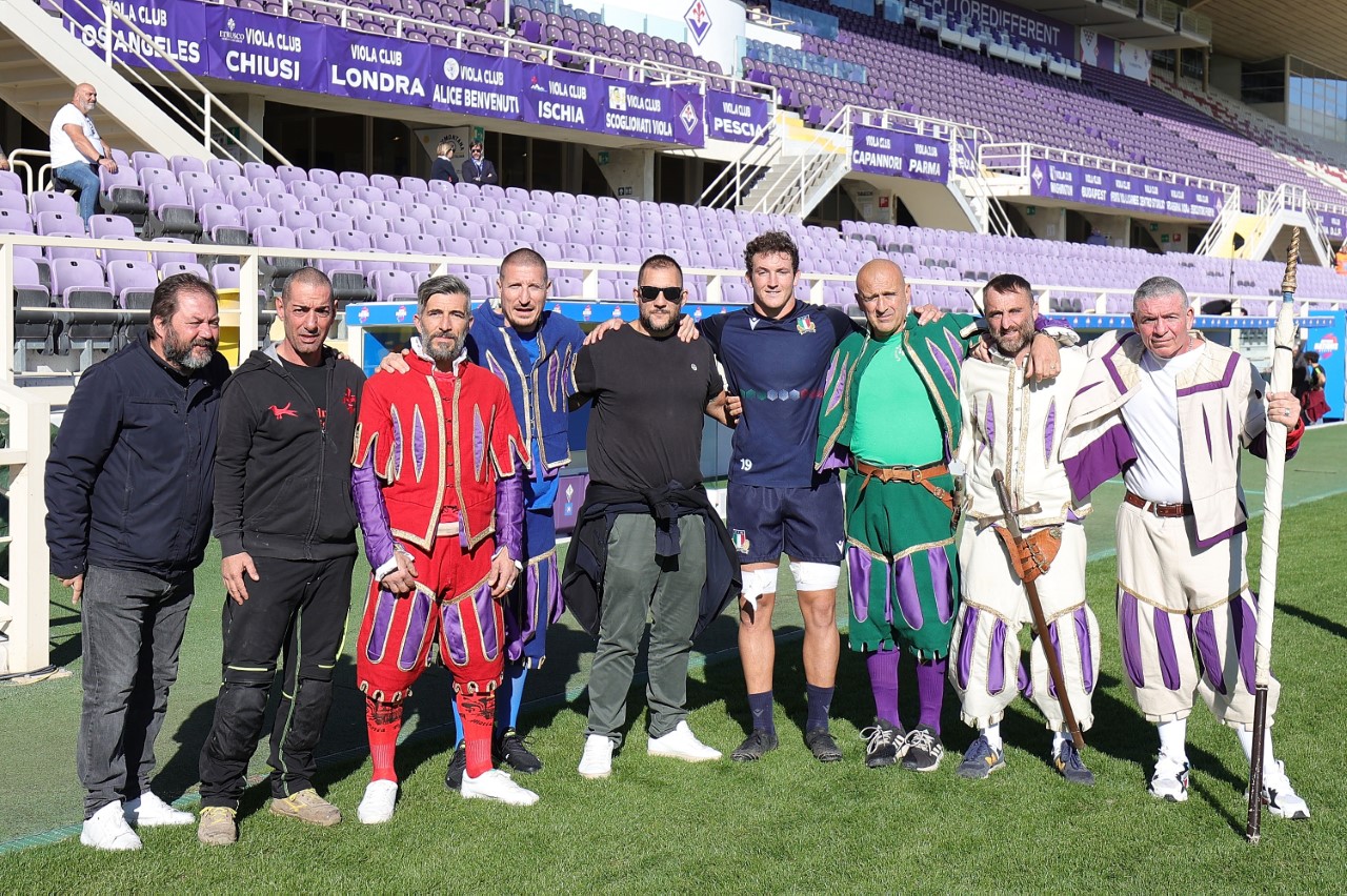 Calcio Storico Fiorentino e Nazionale di rugby