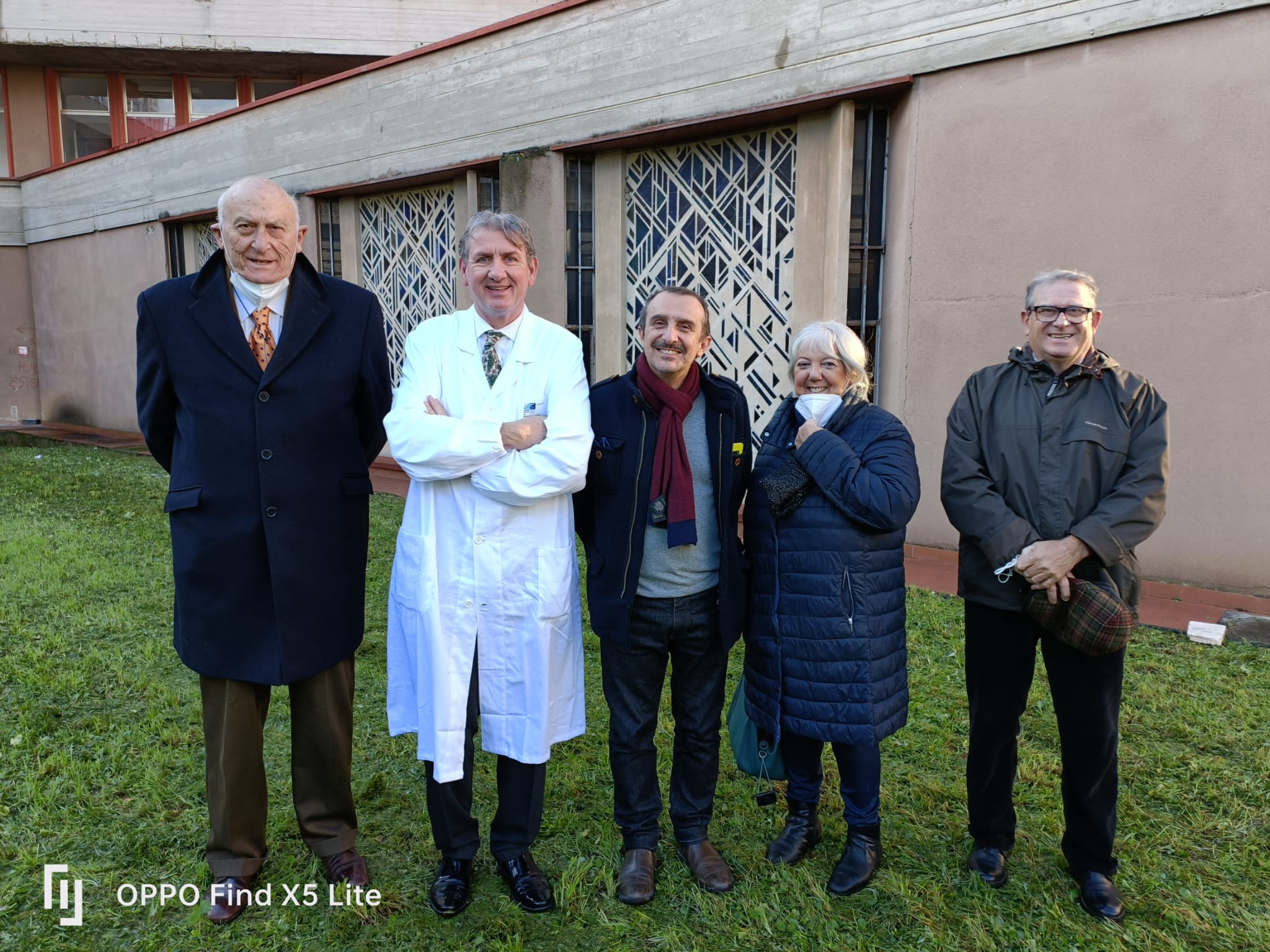 Milani con Gianassi e Naldini Milani con Gianassi e Naldini