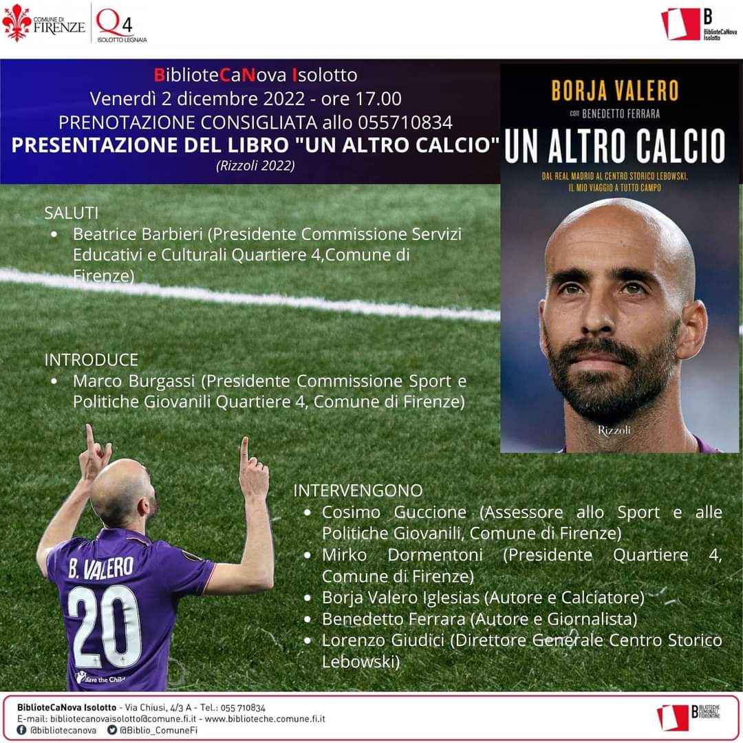 Borja Valero al Quartiere 4