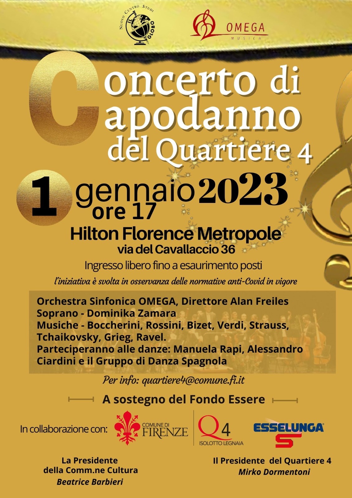 concerto di Capodanno al quartiere 4