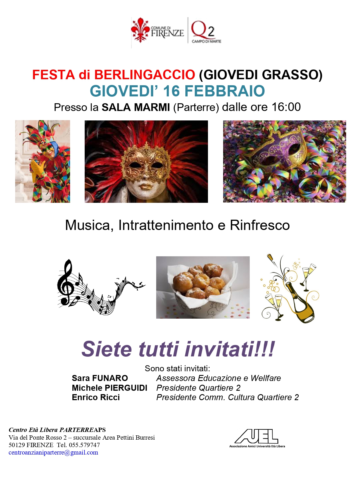 Festa di Berlingaccio al Quartiere 2 Festa di Berlingaccio al Quartiere 2
